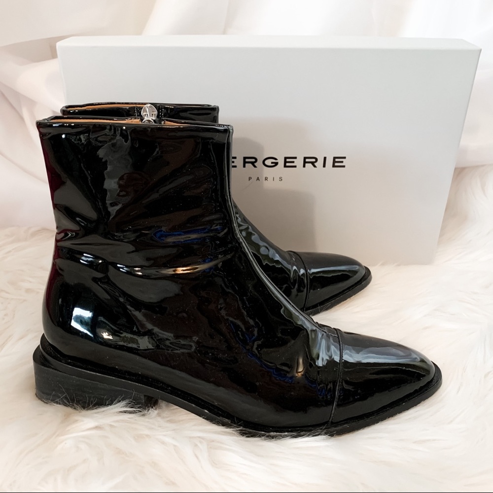 robert clergerie patent leather boots - Picture 2 of 10